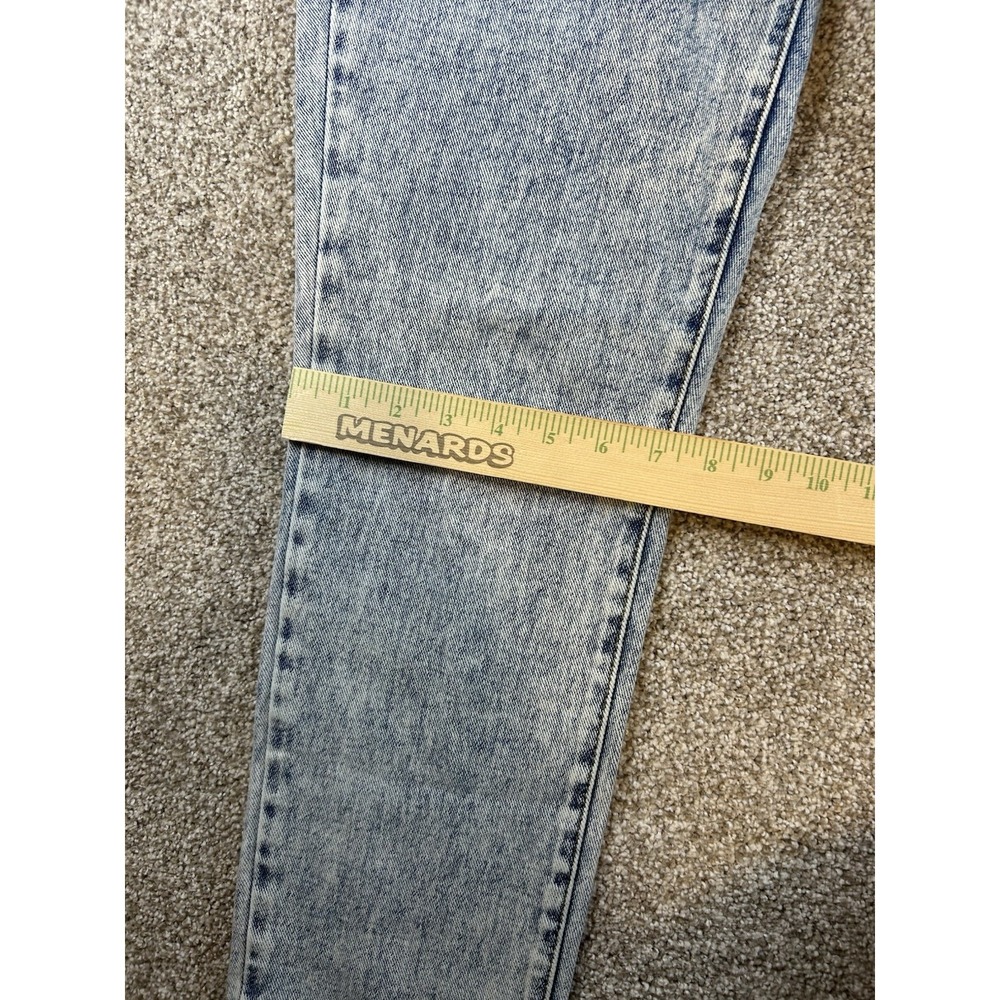 Women's Pacsun High Rise Straight Acid Washed Jeans Size 26 Buttonfly - Picture 3 of 10